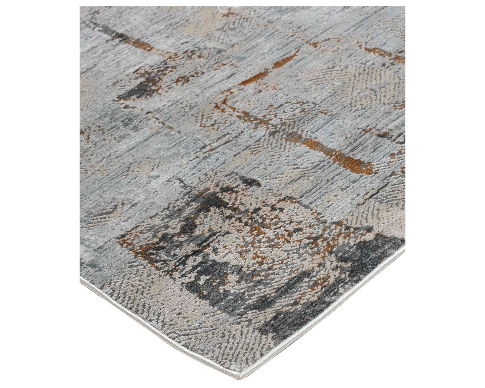 Foto 5 pulgar | Tapete Decorativo Hadim T2360 Gris Gris Oro 160*230
