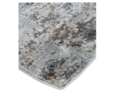 Foto 4 | Tapete Decorativo Hadim T2363 Gris Gris Oro 160*230