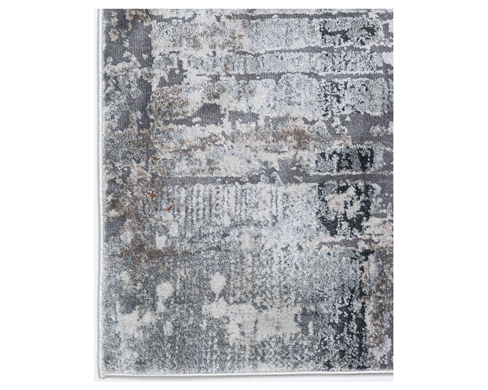 Foto 4 pulgar | Tapete Decorativo Hadim T2362 Gris Gris Oro 160*230
