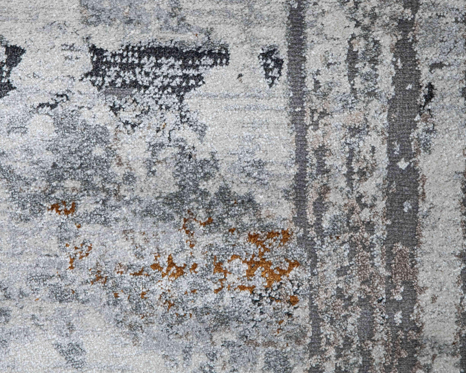 Foto 6 pulgar | Tapete Decorativo Hadim T2362 Gris Gris Oro 160*230