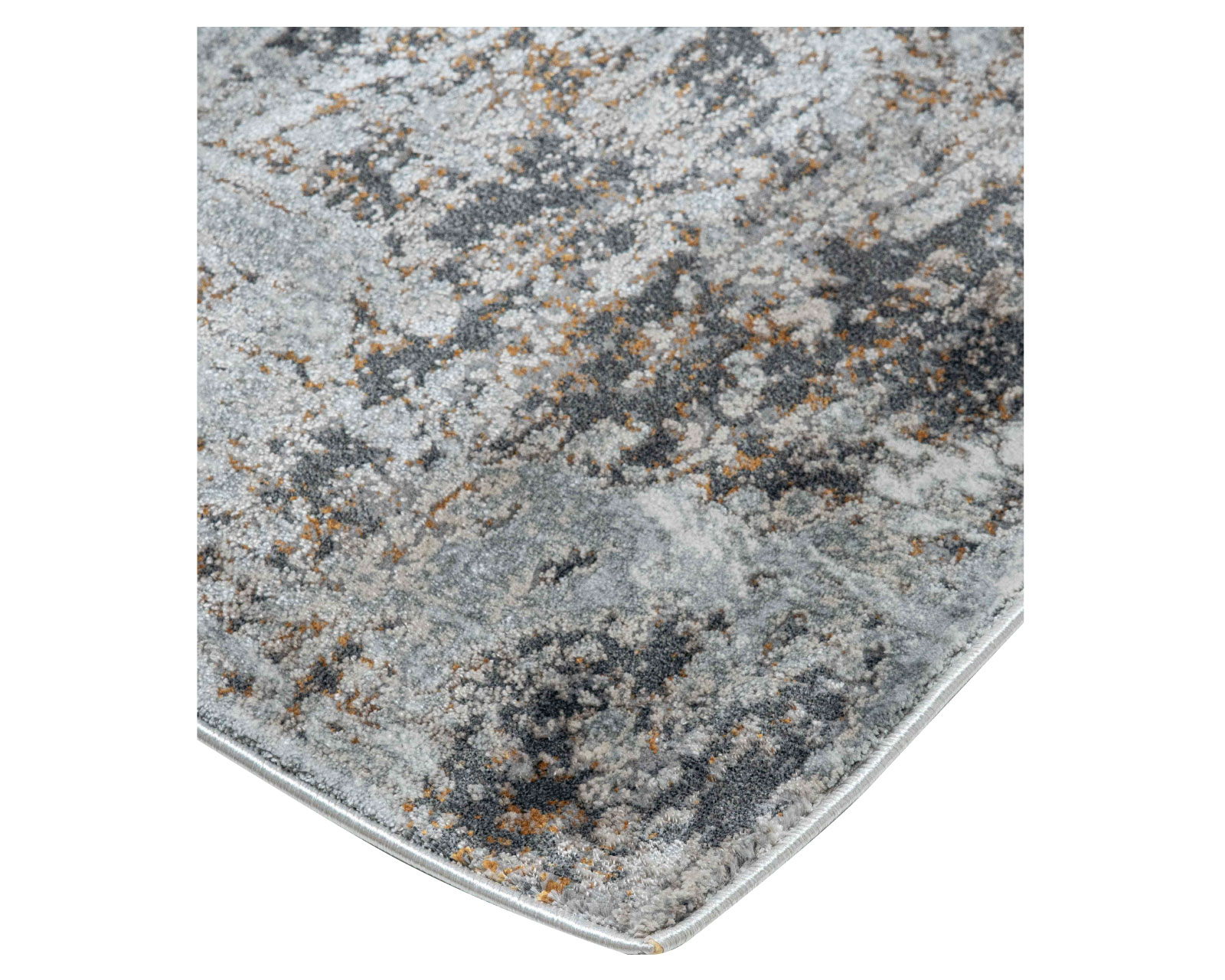 Foto 5 pulgar | Tapete Decorativo Hadim T2363 Gris Gris Oro 200*290