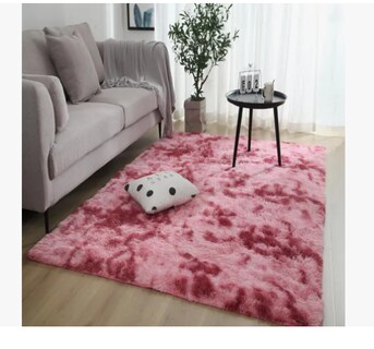 Foto 1 | Alfombra De Felpa Para Salón Dormitorio De 80x160cm