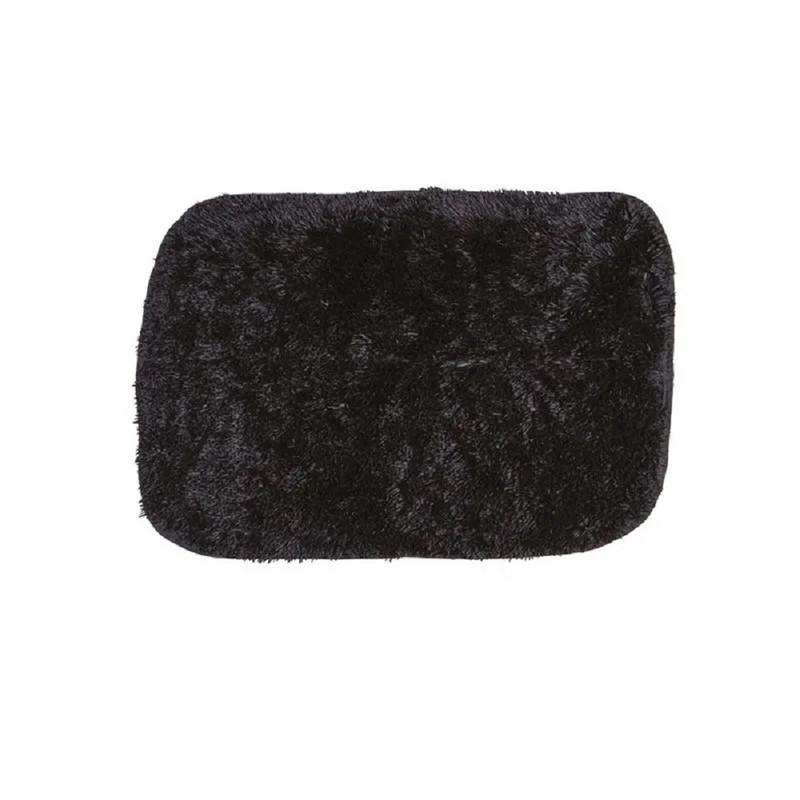 Foto 2 pulgar | Tapete Shaggy Luxury Salida Baño Negro Suave Concord