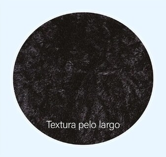 Foto 2 | Tapete Shaggy Luxury Salida Baño Negro Suave Concord