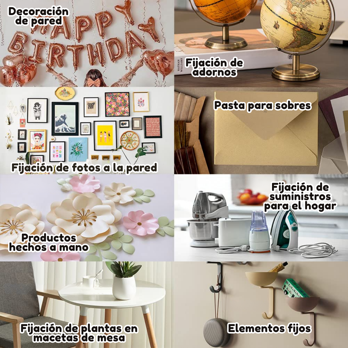 Foto 7 | 200 Pegatinas Doble Cara Circulares De Silicona Invisibles