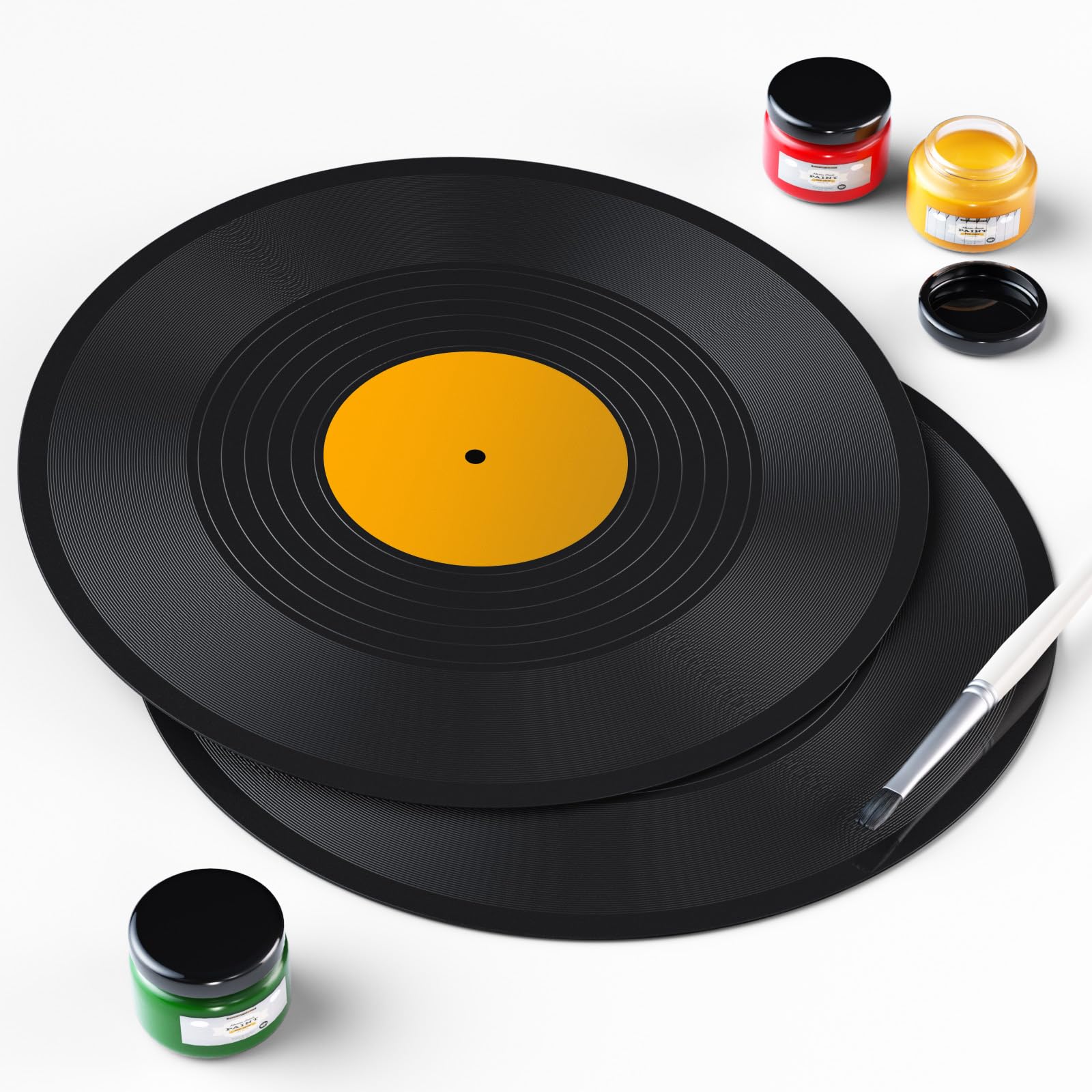 Foto 7 | Disco De Vinilo Decorativo Facmogu De 12 Pulgadas, Paquete De 6 Para Decoración - Venta Internacional.