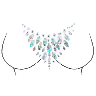 Foto 2 | Adhesivo Para El Pecho Con Forma De Diamante Decoración De Fiesta De - Venta Internacional.