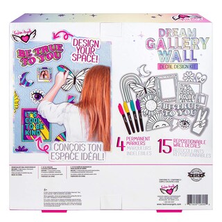 Foto 7 | Kit De Diseño De Pegatinas De Pared Fashion Angels Dream Gallery Con Rotuladores - Venta Internacional.