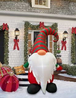 Foto 4 | Inflable De Navidad Gnomo Gnome Duende Navideño - 1.85 M.