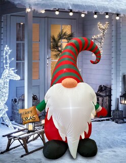 Foto 5 | Inflable De Navidad Gnomo Gnome Duende Navideño - 1.85 M.