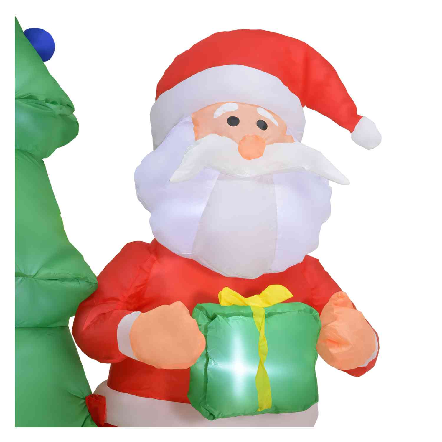 Foto 5 | Inflable Navidad Santa Reno Árbol Luz Led Decoración 1.5mts