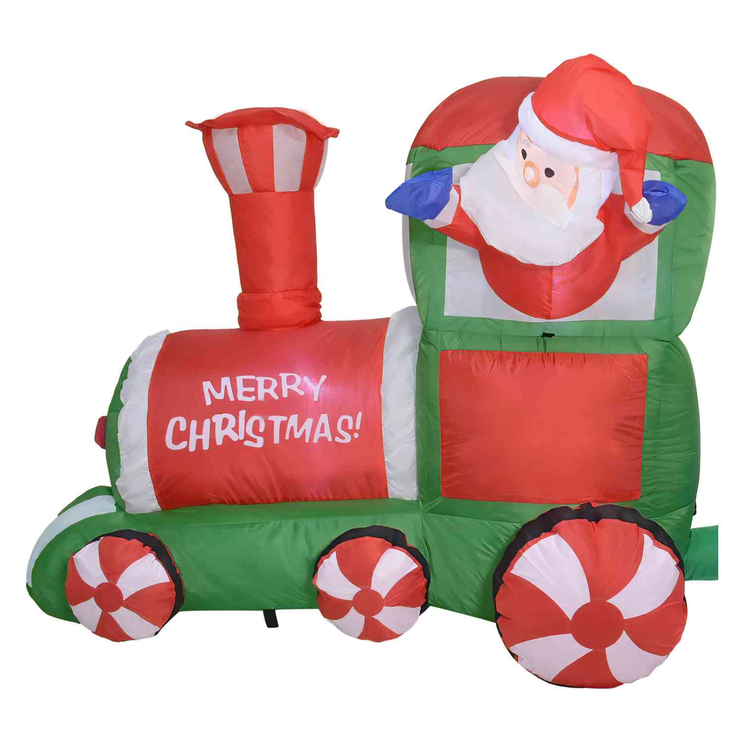 Foto 5 pulgar | Inflable Navidad Tren Navideño 2.2m Decoración Luz Led