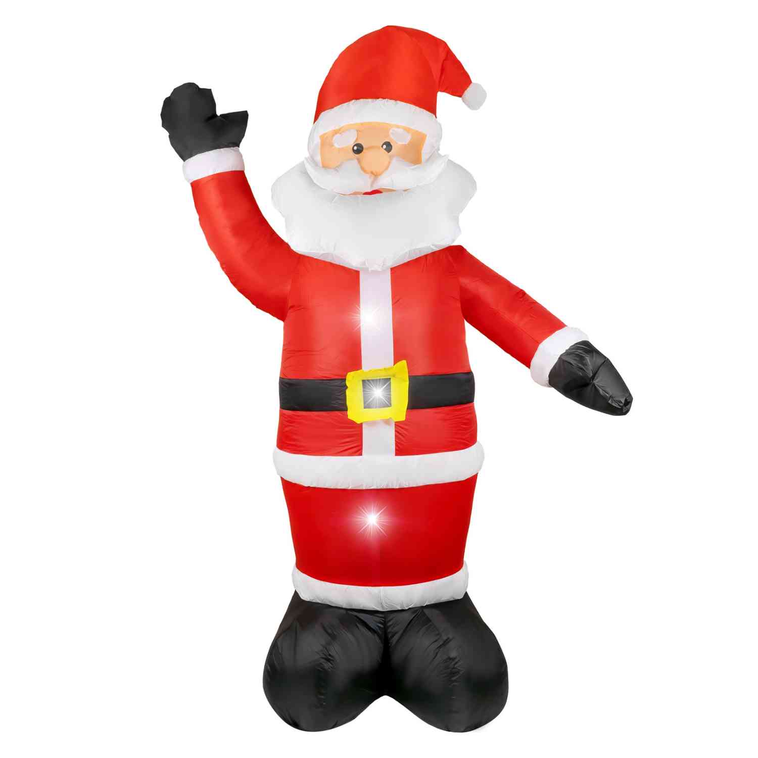 Foto 1 | Decoración Inflable Rack & Pack Navidad Santa Claus Papá Noel 2.4 m