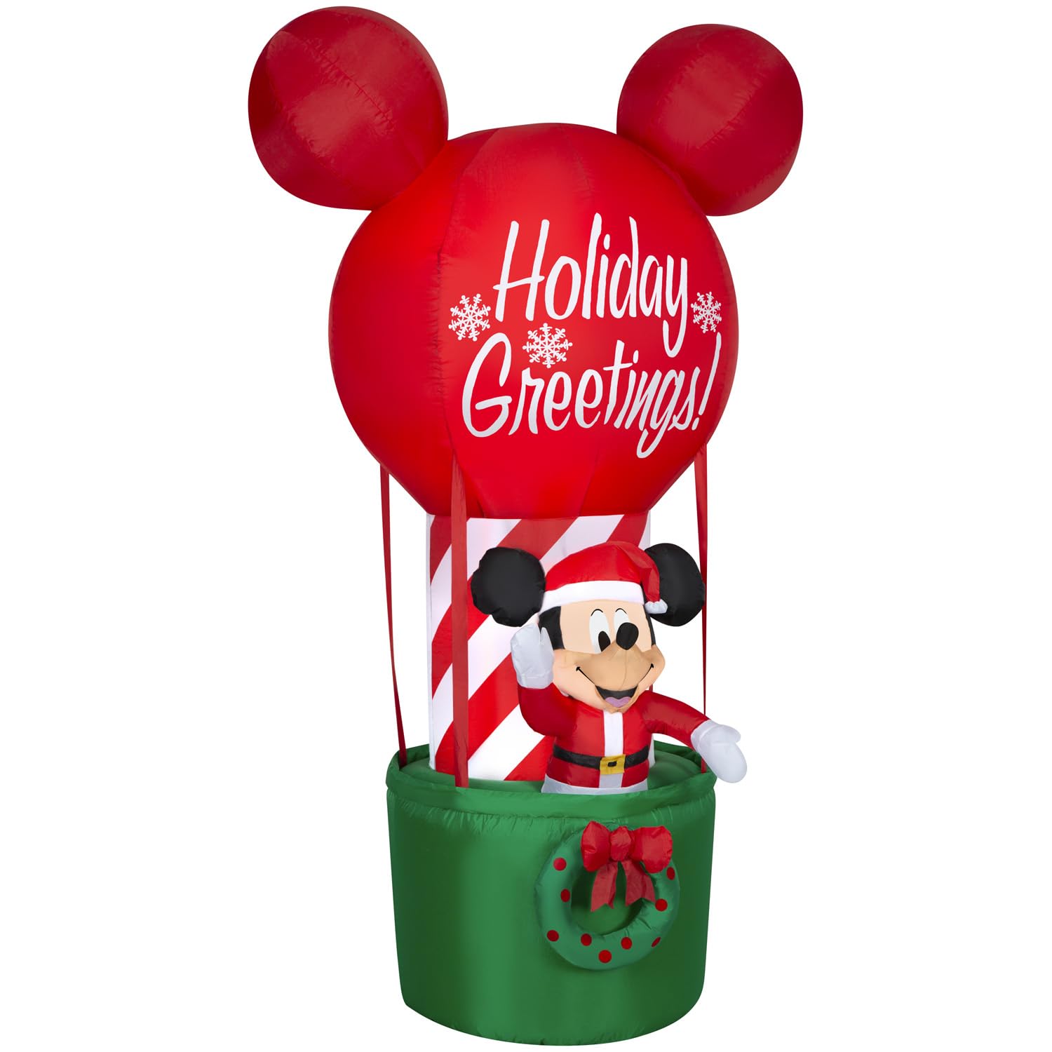 Foto 2 pulgar | Globo Inflable Navideño Con Mickey Mouse En Globo Aerostático De 2,1 M - Venta Internacional.