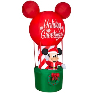 Foto 1 | Globo Inflable Navideño Con Mickey Mouse En Globo Aerostático De 2,1 M - Venta Internacional.