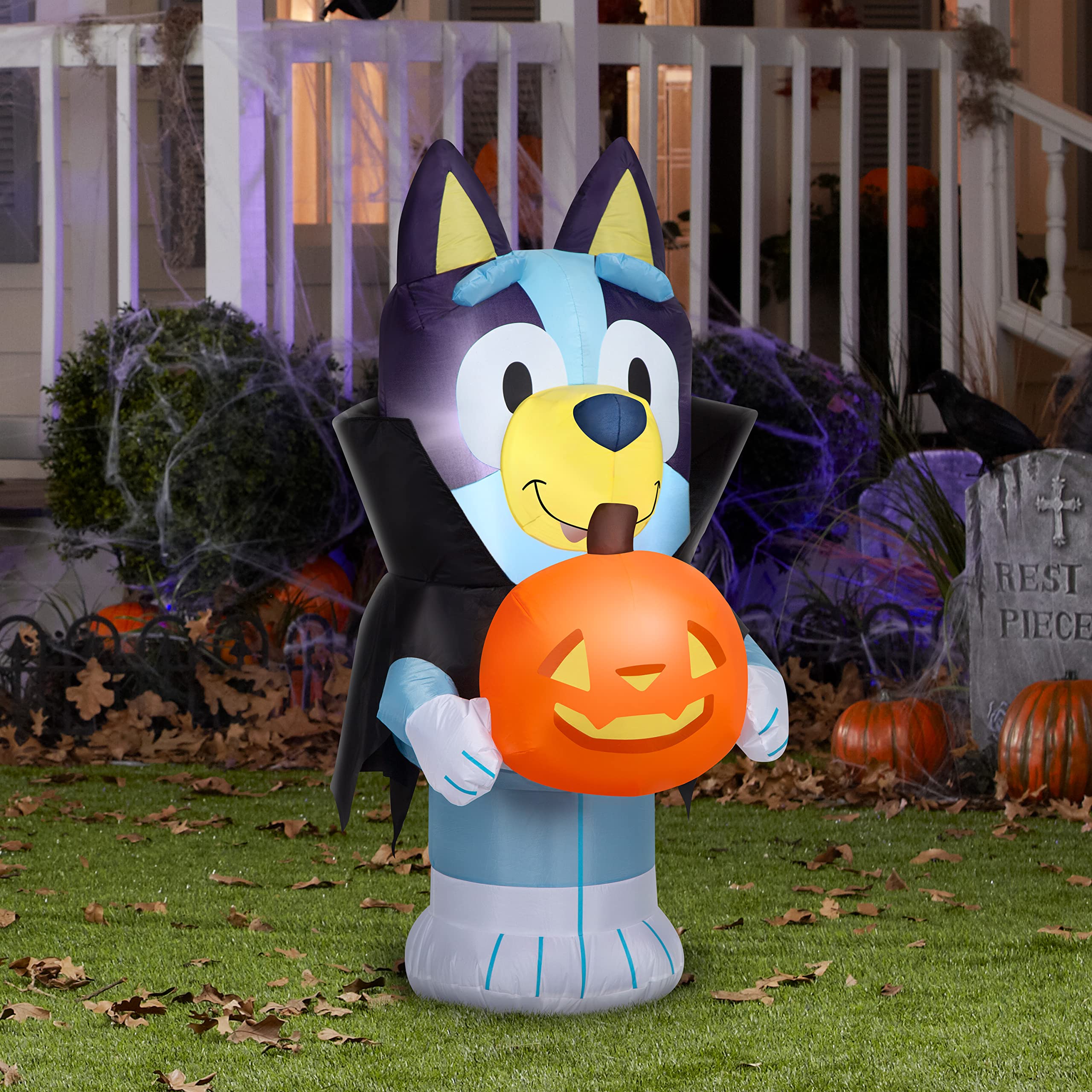 Foto 3 pulgar | Disfraz Inflable De Vampiro Bluey Para Halloween, 105 Cm - Venta Internacional.
