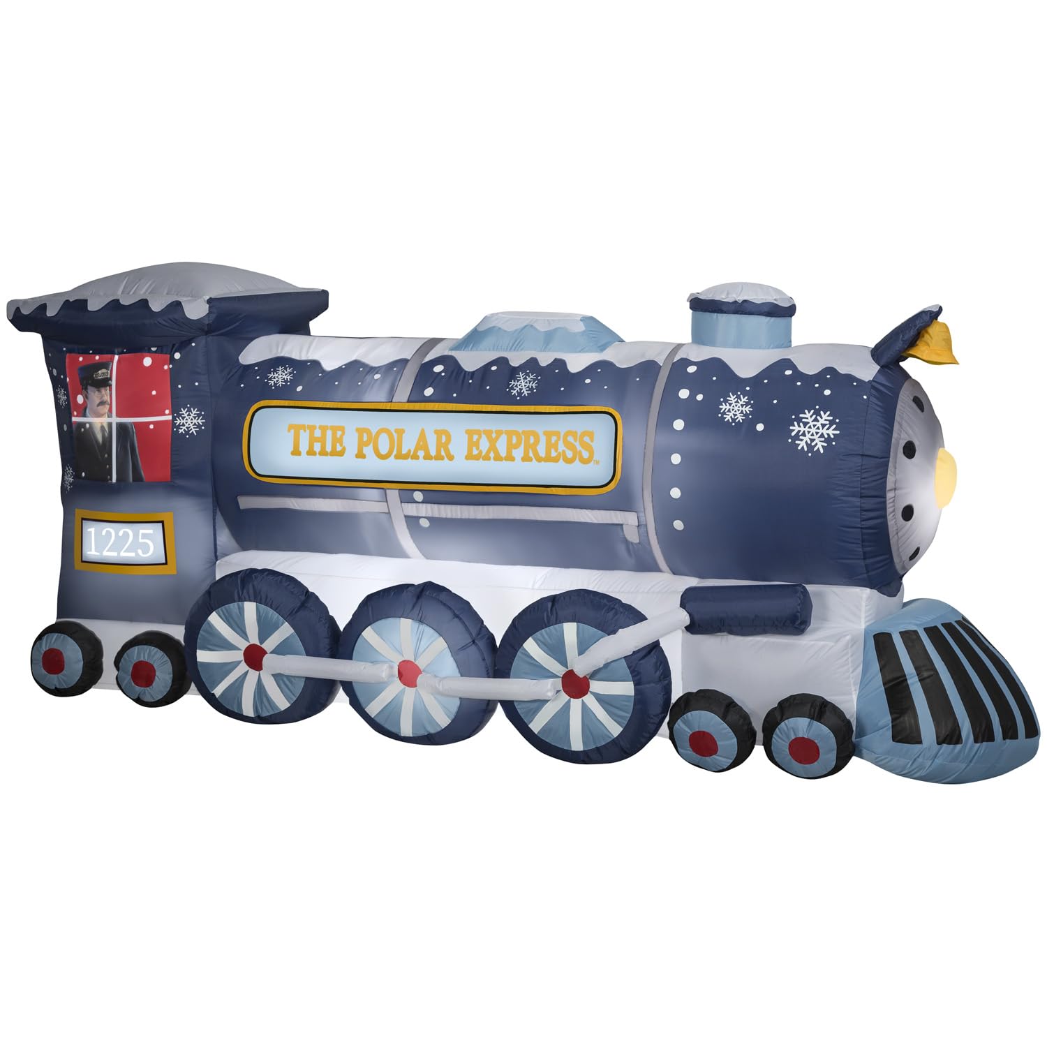 Tren Inflable Polar Express Gemmy Christmas De 1,2 M De Altura - Venta Internacional. $8,379