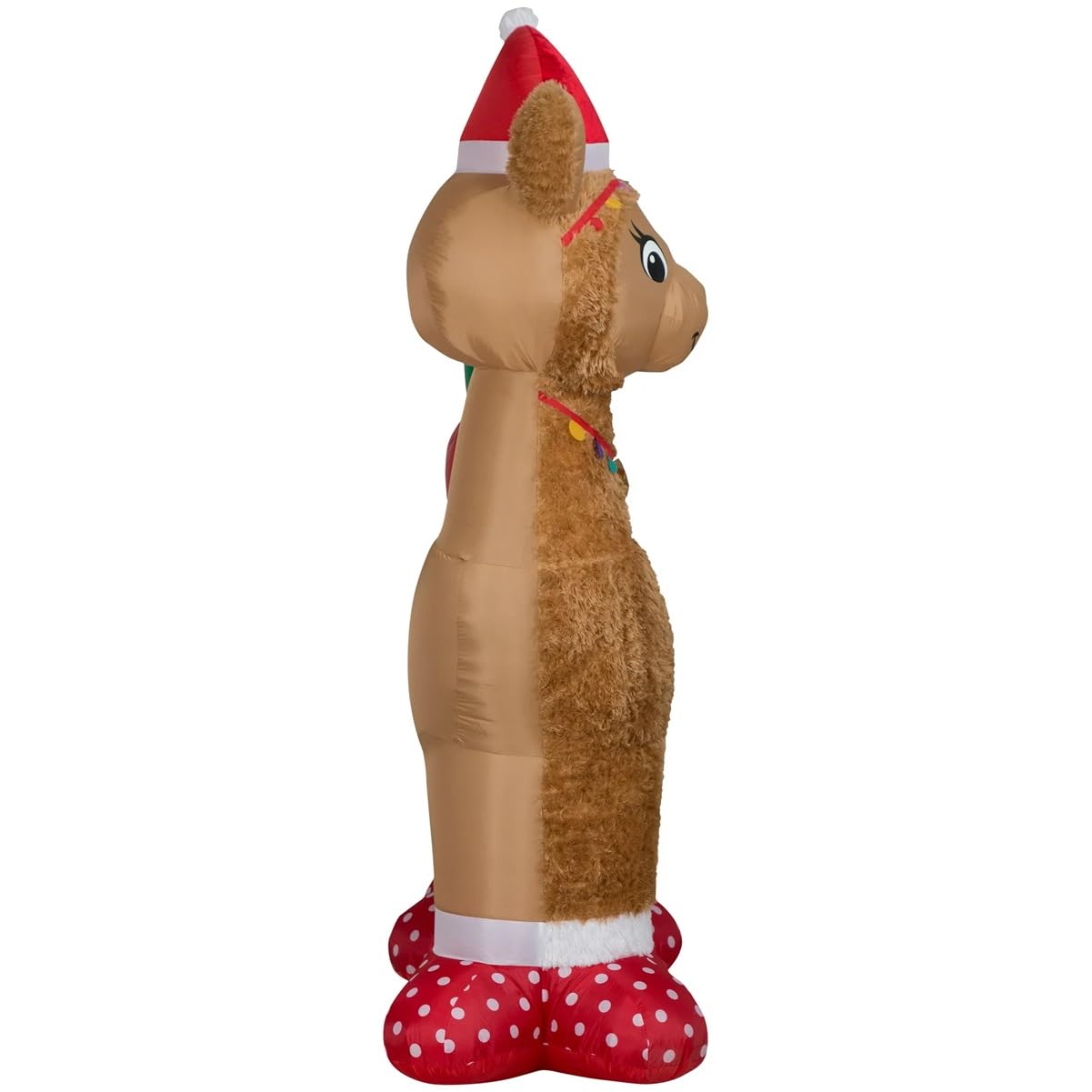 Foto 3 | Alpaca Inflable Navideña Gemmy Airblown Luxe De 2,1 M Con Led - Venta Internacional.