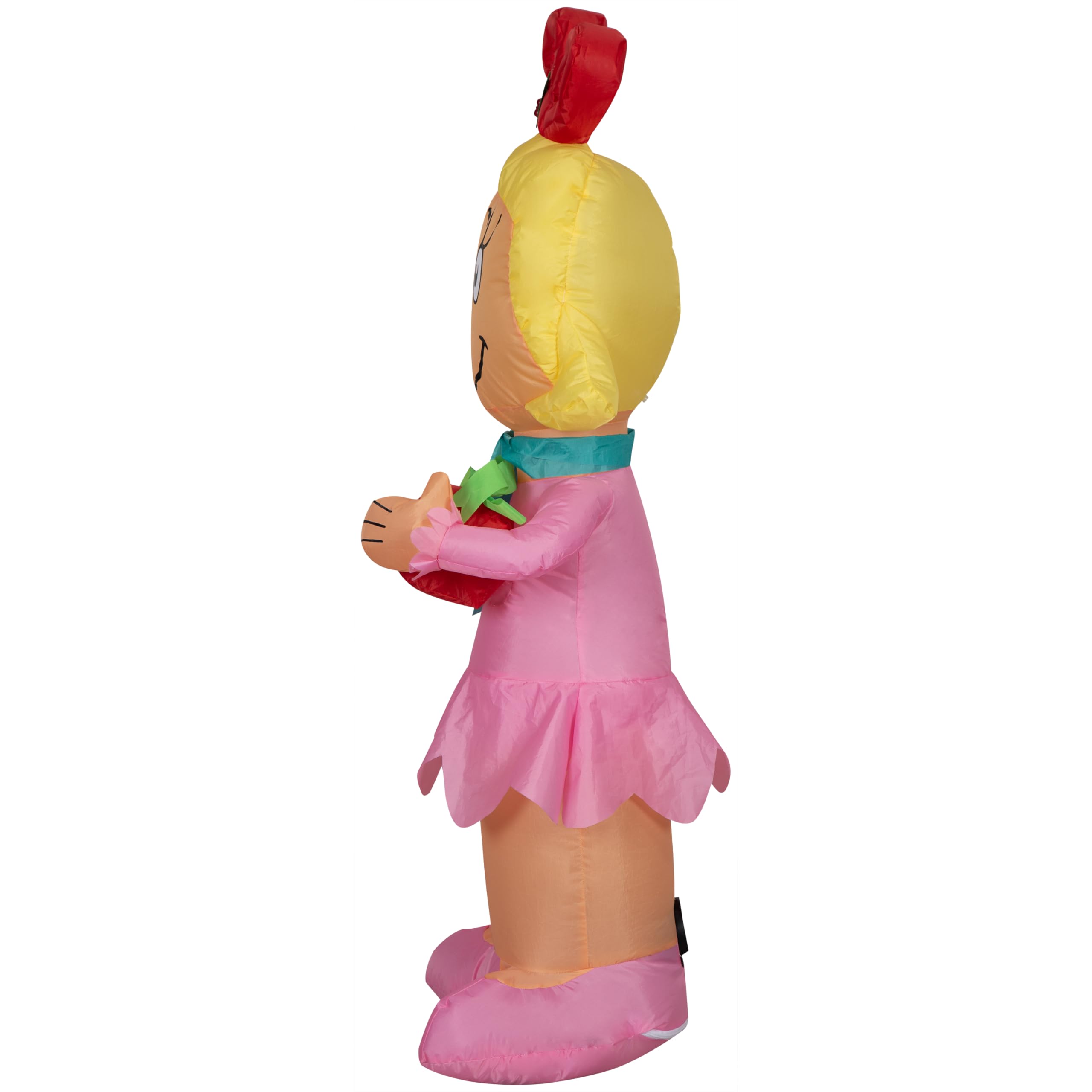Foto 3 pulgar | Cindy Lou Who Hinchable Navideño De 1,2 M Con Luces Led Gemmy - Venta Internacional.