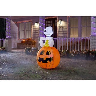 Foto 2 | Expositor Inflable De Cacahuetes De Halloween De Gemmy Industries Para Patio - Venta Internacional.