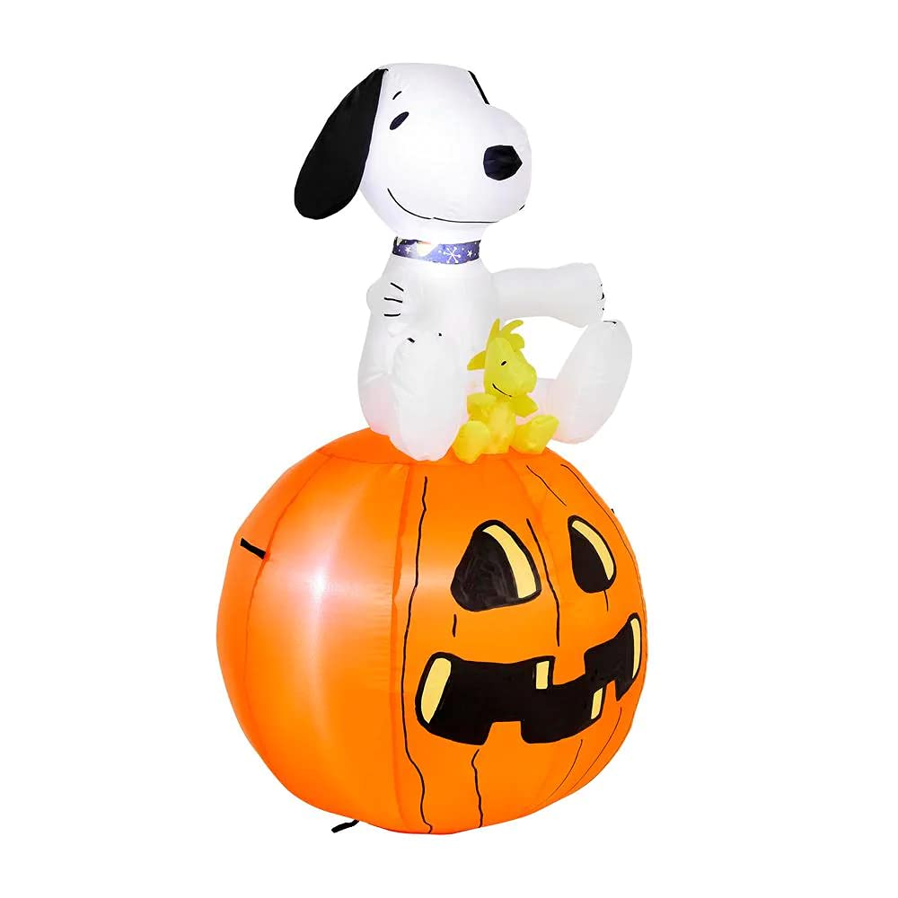 Foto 3 | Expositor Inflable De Cacahuetes De Halloween De Gemmy Industries Para Patio - Venta Internacional.