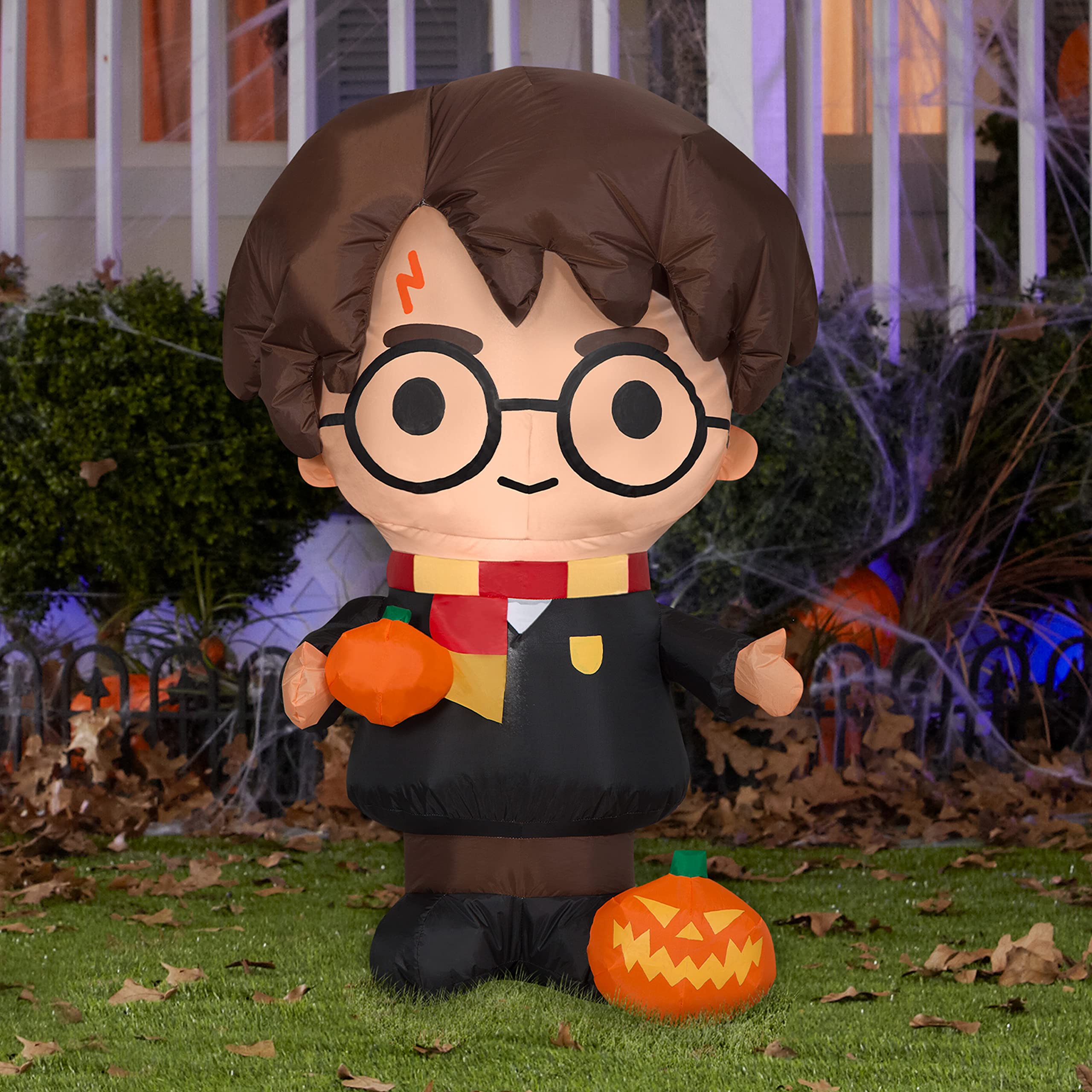 Foto 4 pulgar | Harry Potter Inflable Con Calabaza Gemmy Airblown - Venta Internacional.