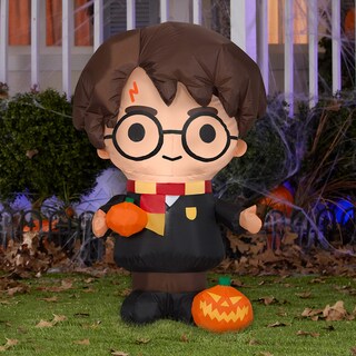 Foto 3 | Harry Potter Inflable Con Calabaza Gemmy Airblown - Venta Internacional.