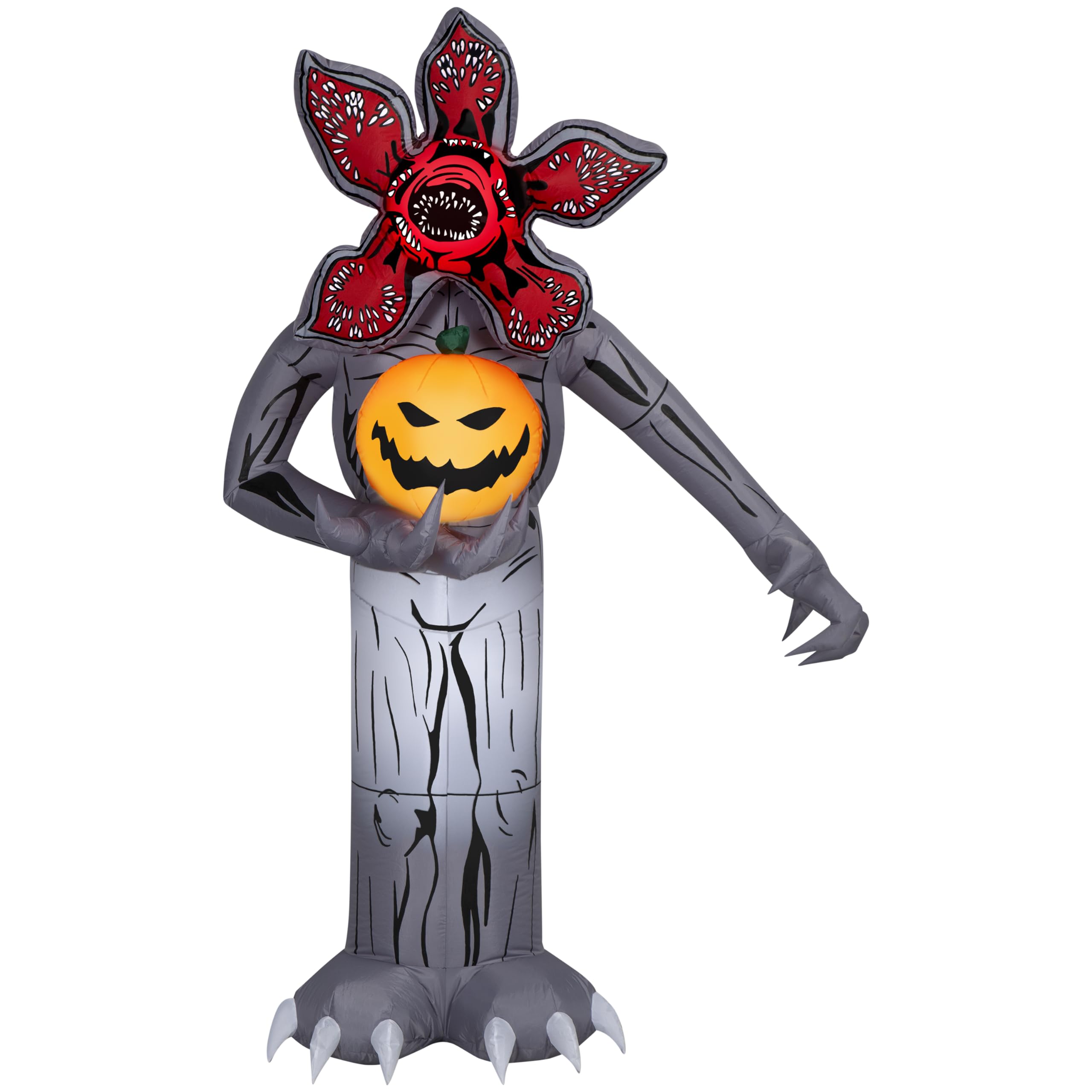 Foto 2 pulgar | Demogorgon Inflable De Halloween Con Diseño De Gemelo Con Linterna Jack O', 2,1 M - Venta Internacional.