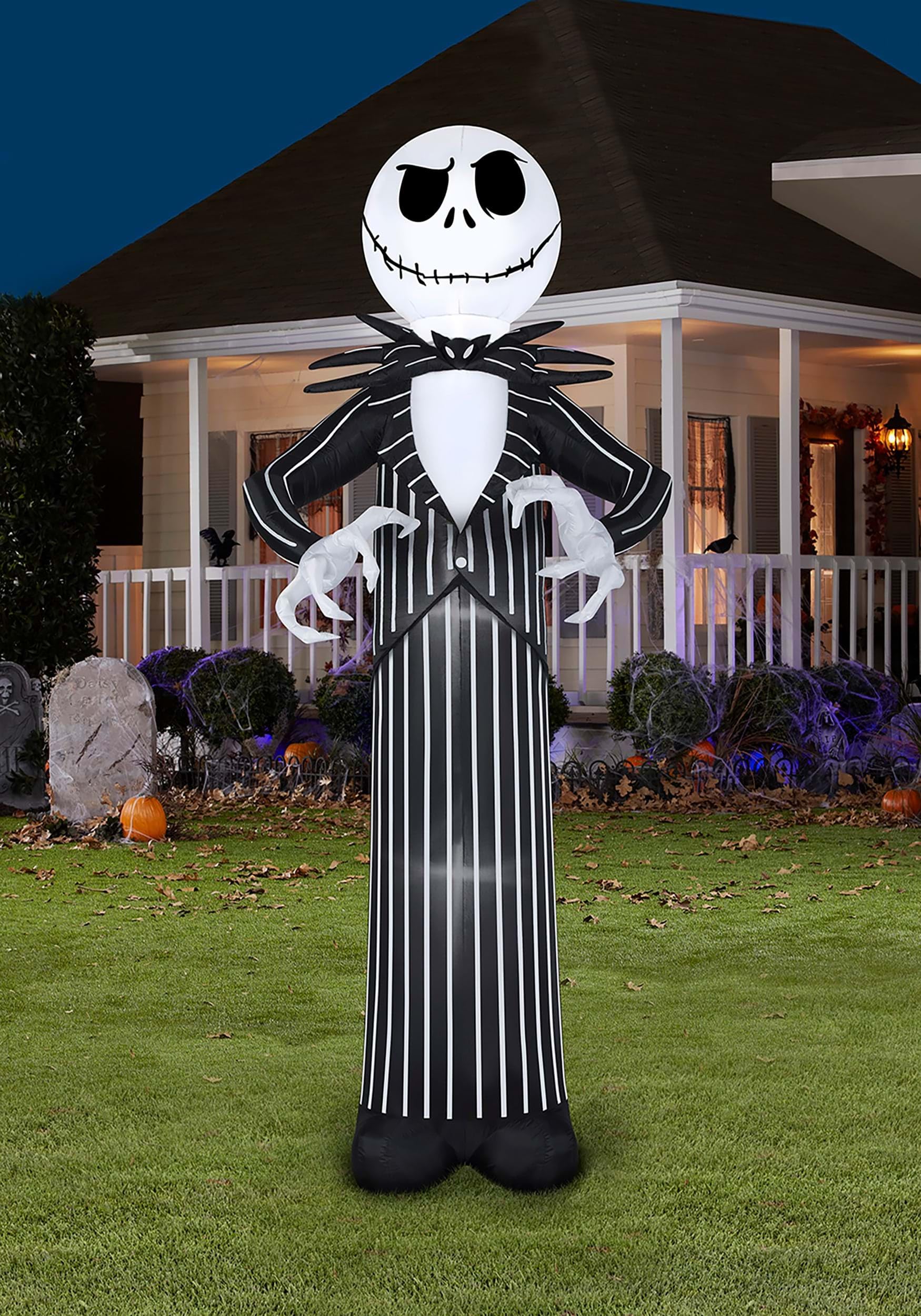 Foto 2 | Decoración Inflable Para Halloween, Gemmy Nightmare Before Christmas - Venta Internacional.