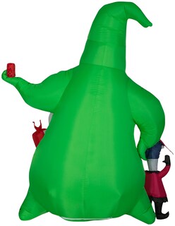 Foto 4 | Gemma Airblown Oogie Inflable Con Escena De Halloween Con Criaturas - Venta Internacional.