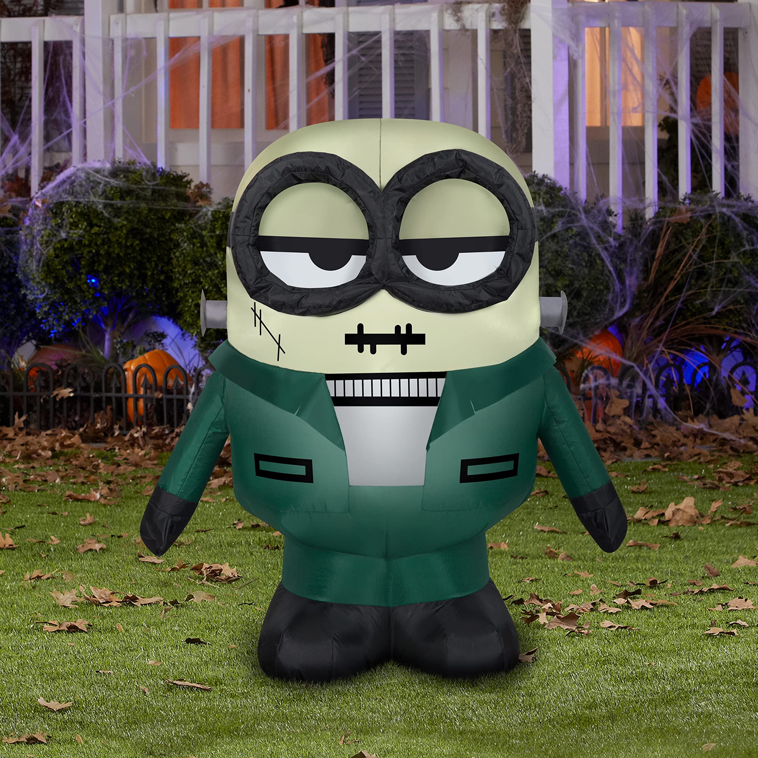 Foto 3 pulgar | Monstruoso Minion Frankenbob Inflable Transportado Por Aire, 90 Cm De Altura - Venta Internacional.