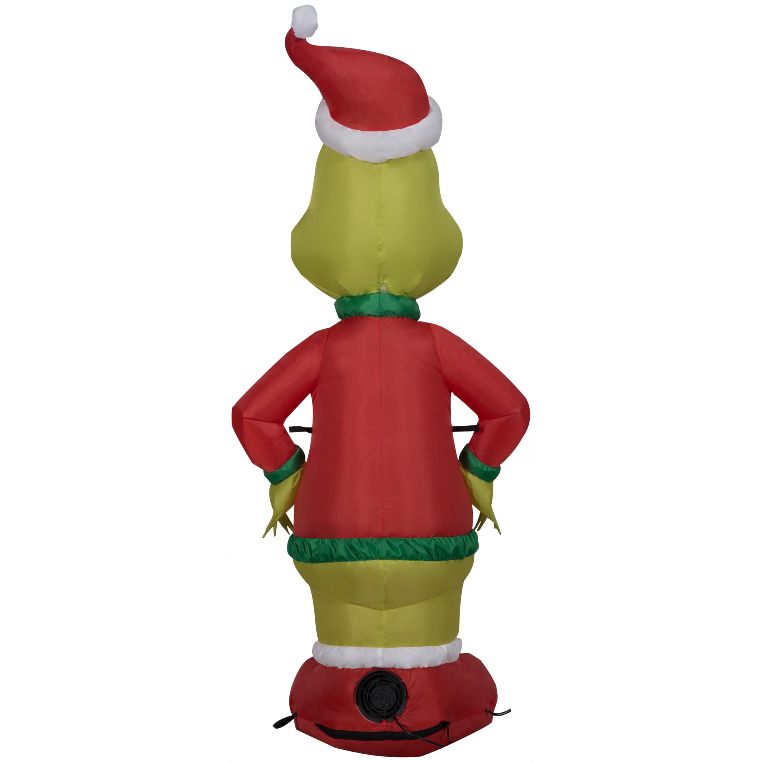 Foto 5 pulgar | Suéter Navideño Inflable Grinch Gemmy De 1,2 M Con Luces Led - Venta Internacional.