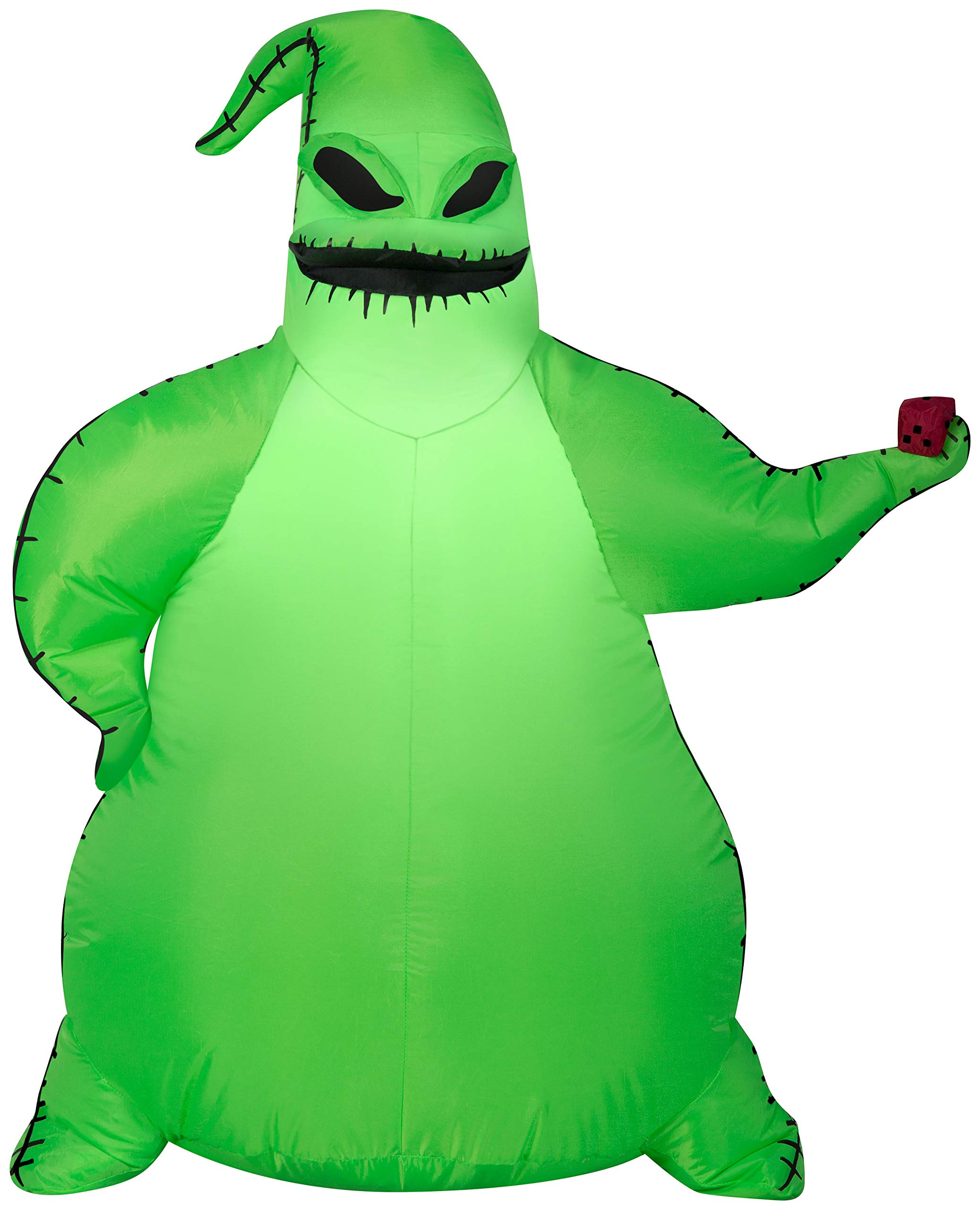 Foto 2 pulgar | Oogie Boogie Boogie Disney Gemmy Inflable, 107 Cm De Altura - Venta Internacional.