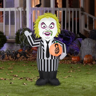 Foto 3 | Inflable Beetlejuice Airblown Gemmy 107 cm - Venta Internacional