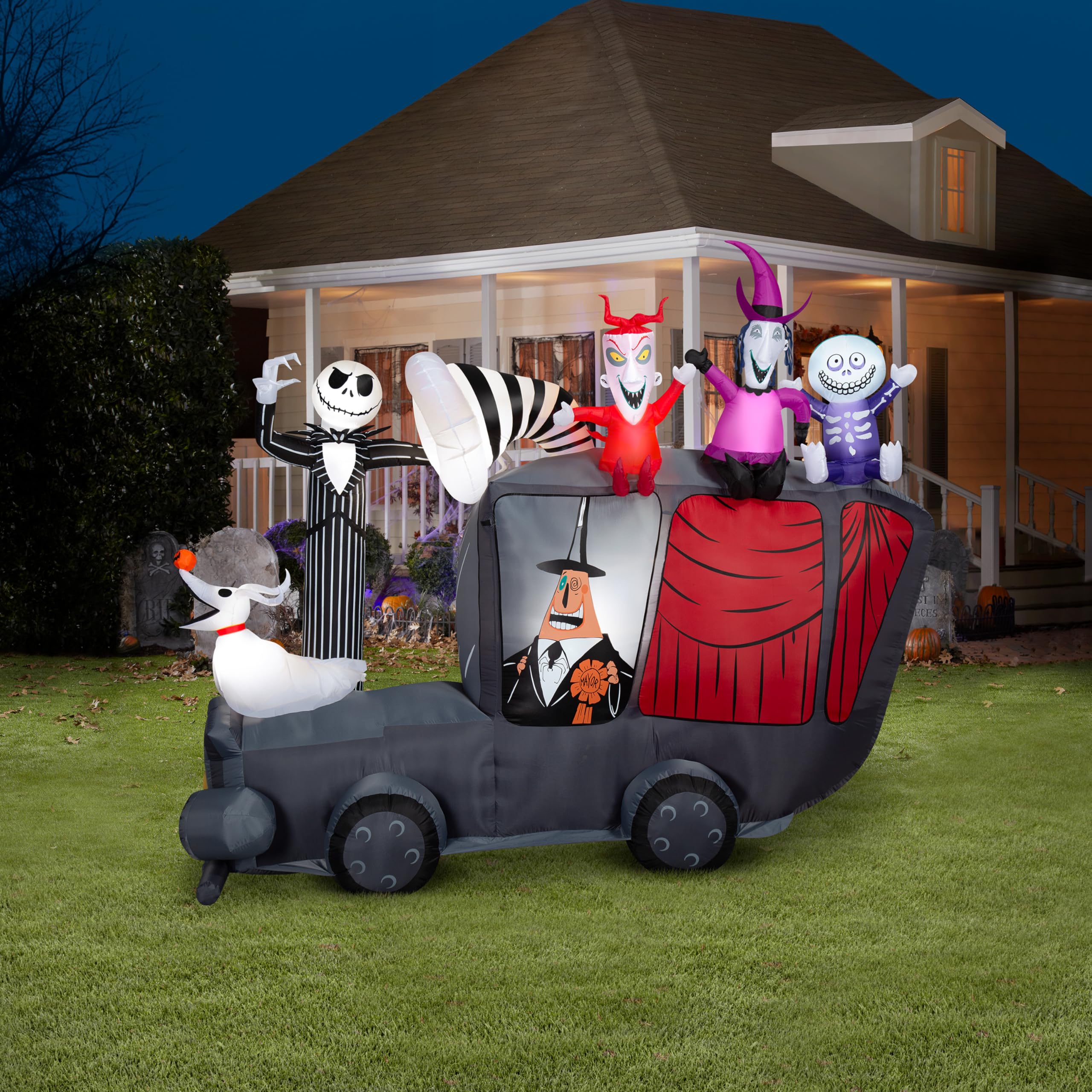 Foto 2 | Inflable para Jardín para Halloween Disney Nightmare - Venta Internacional