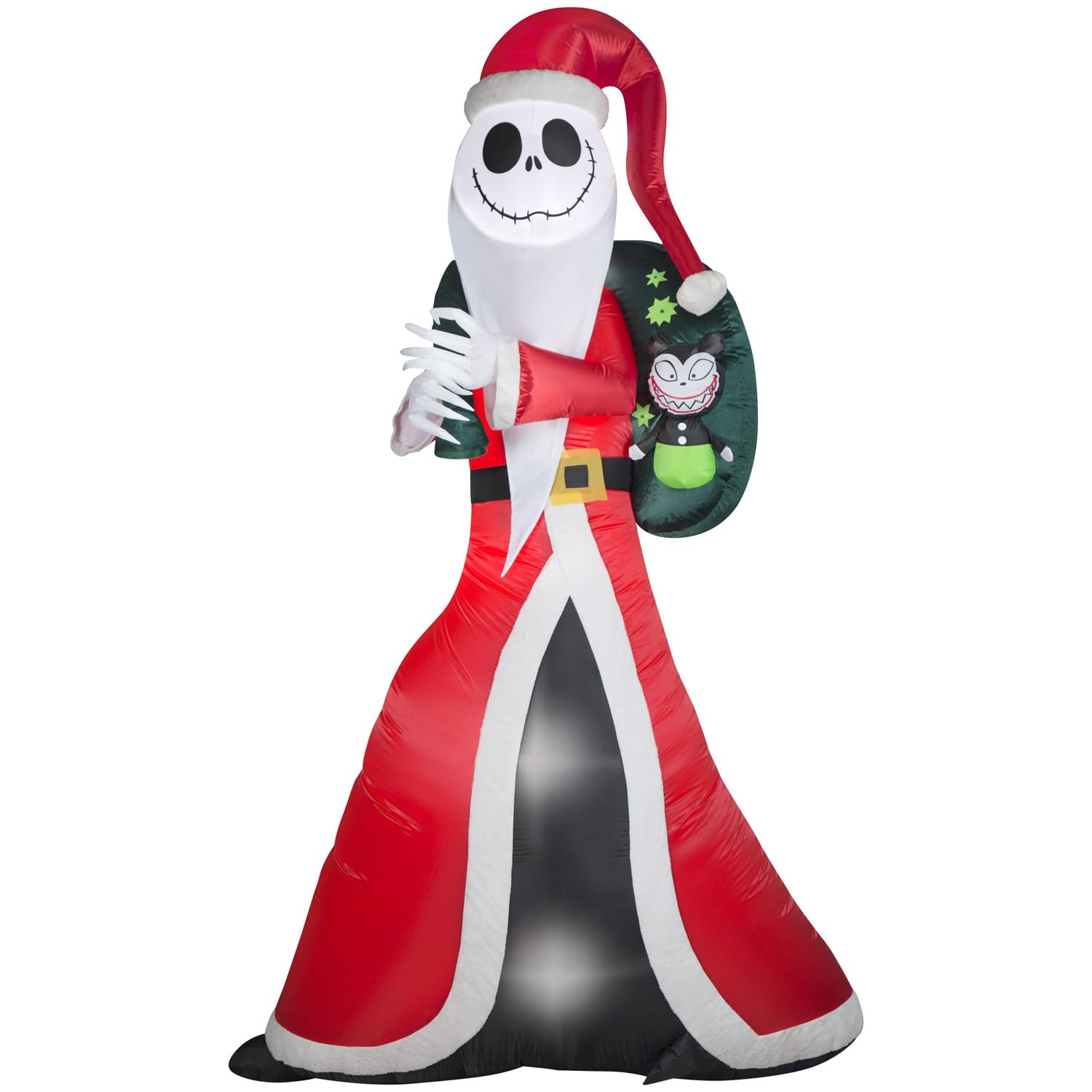 Jack Skellington Navideño Gemmy Inflable de Sandy Claws-Venta Internacional $8,187