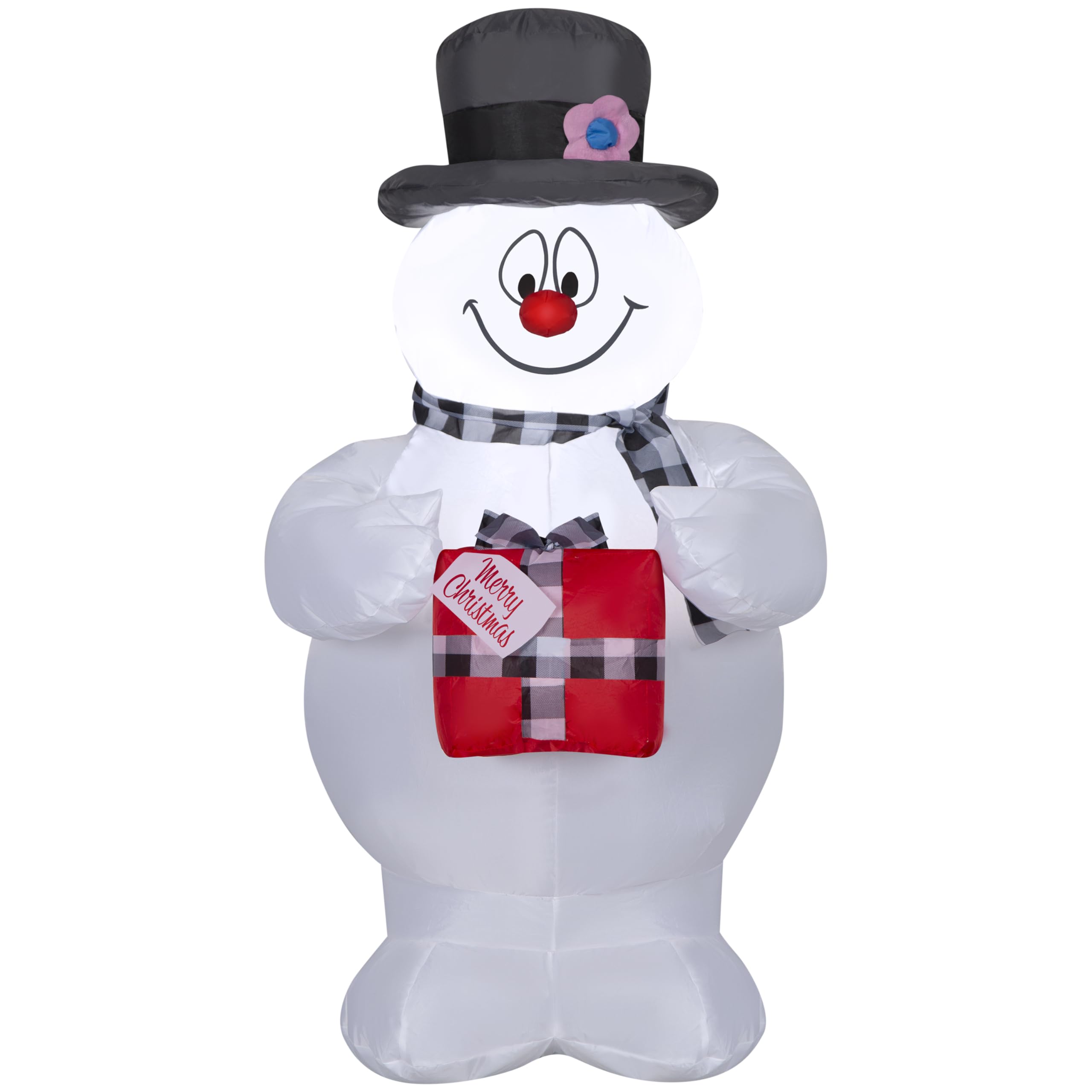 Inflable Navideño Gemmy Muñeco de Nieve 105 cm - Venta Internacional $1,674