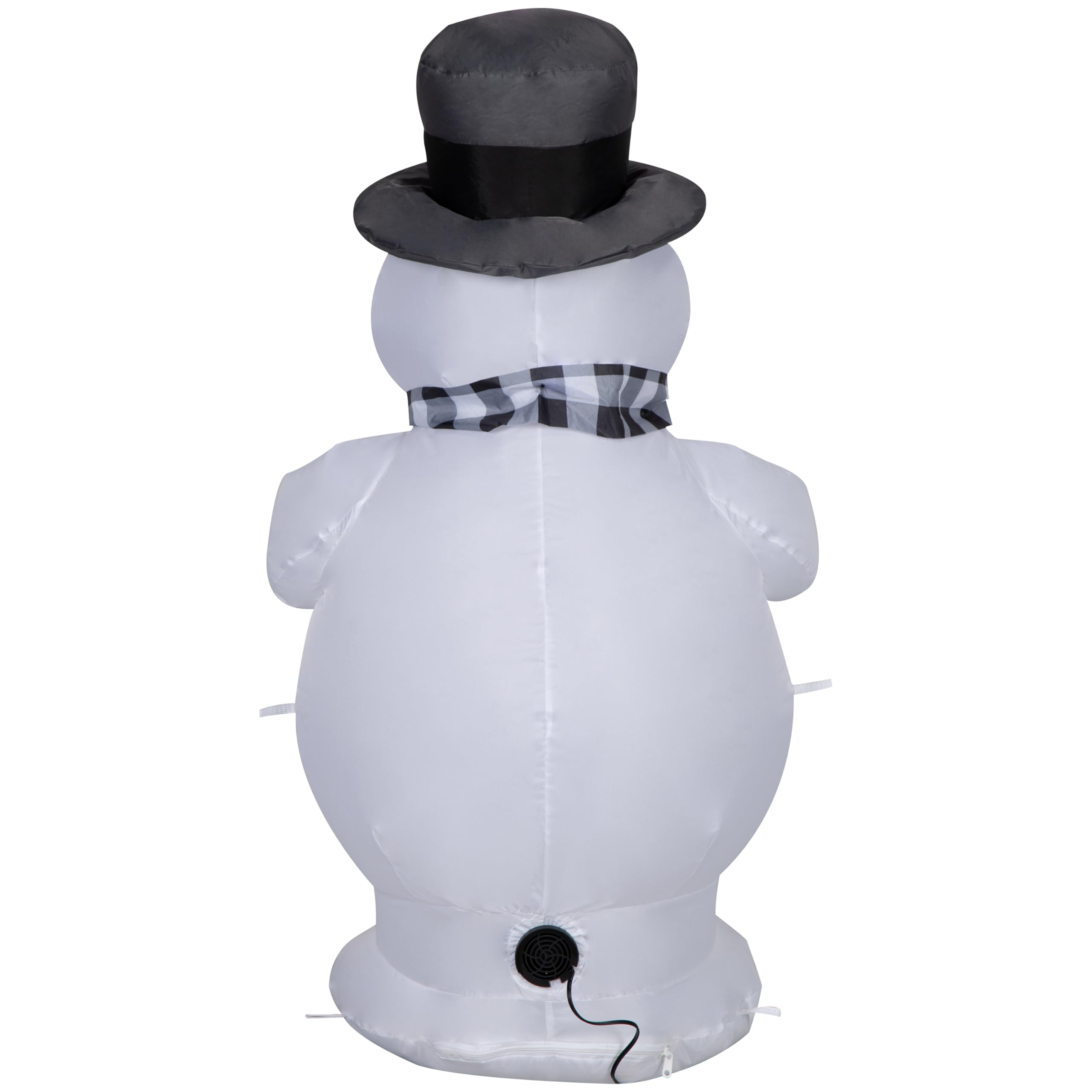 Foto 4 | Inflable Navideño Gemmy Muñeco de Nieve 105 cm - Venta Internacional