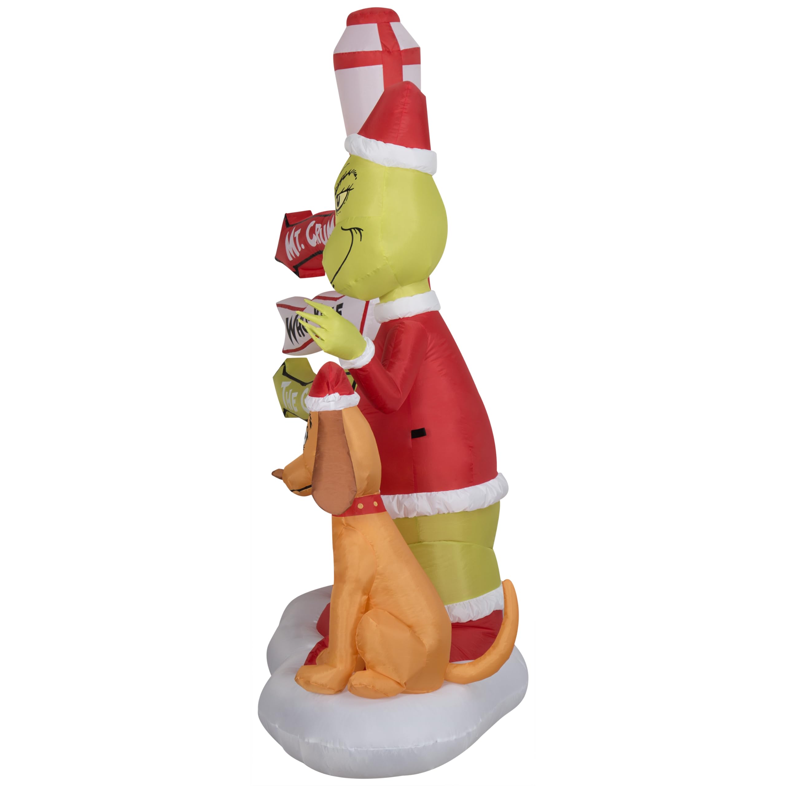 Foto 4 pulgar | Inflable Grinch & Max Navideño 180 cm - Venta Internacional