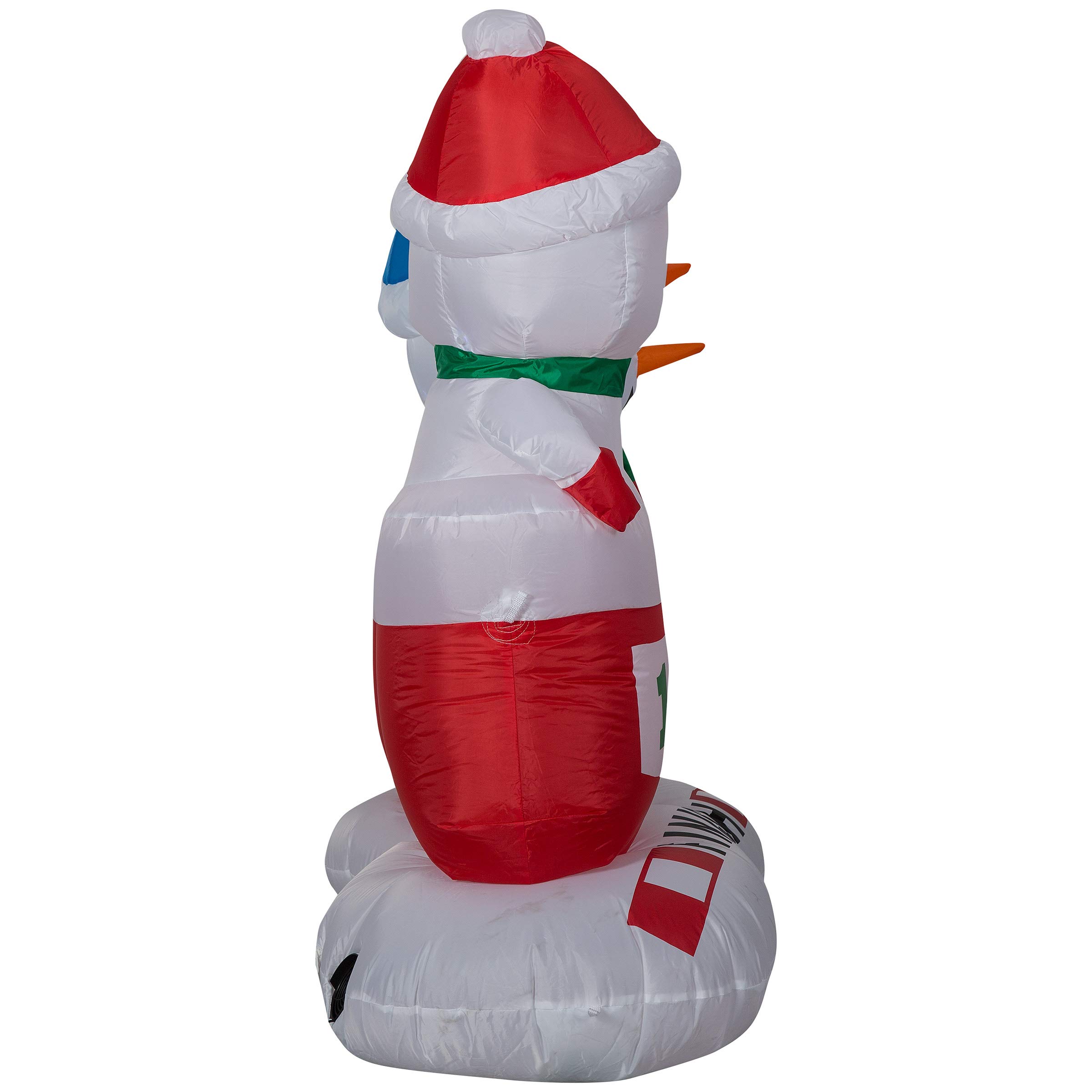 Foto 3 pulgar | Inflable Gemmy Muñeco de Nieve Races 1,2 M Christmas Airblown - Venta Internacional
