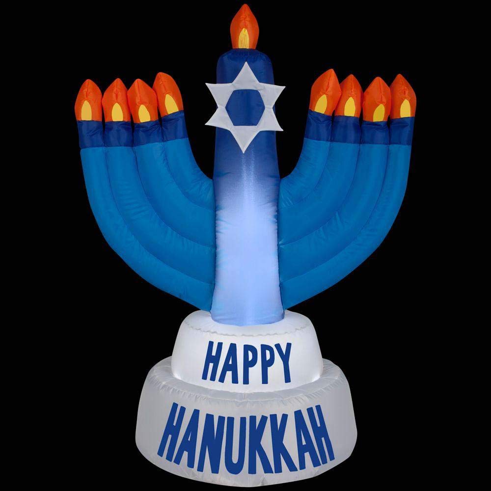 Foto 7 pulgar | Inflable de Hanukkah Gemmy Industries Christmas - Venta Internacional