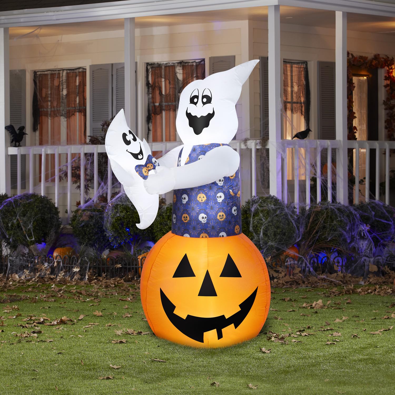 Foto 2 | Fantasma Gemmy Inflable de Halloween de 1,8 M - Venta Internacional