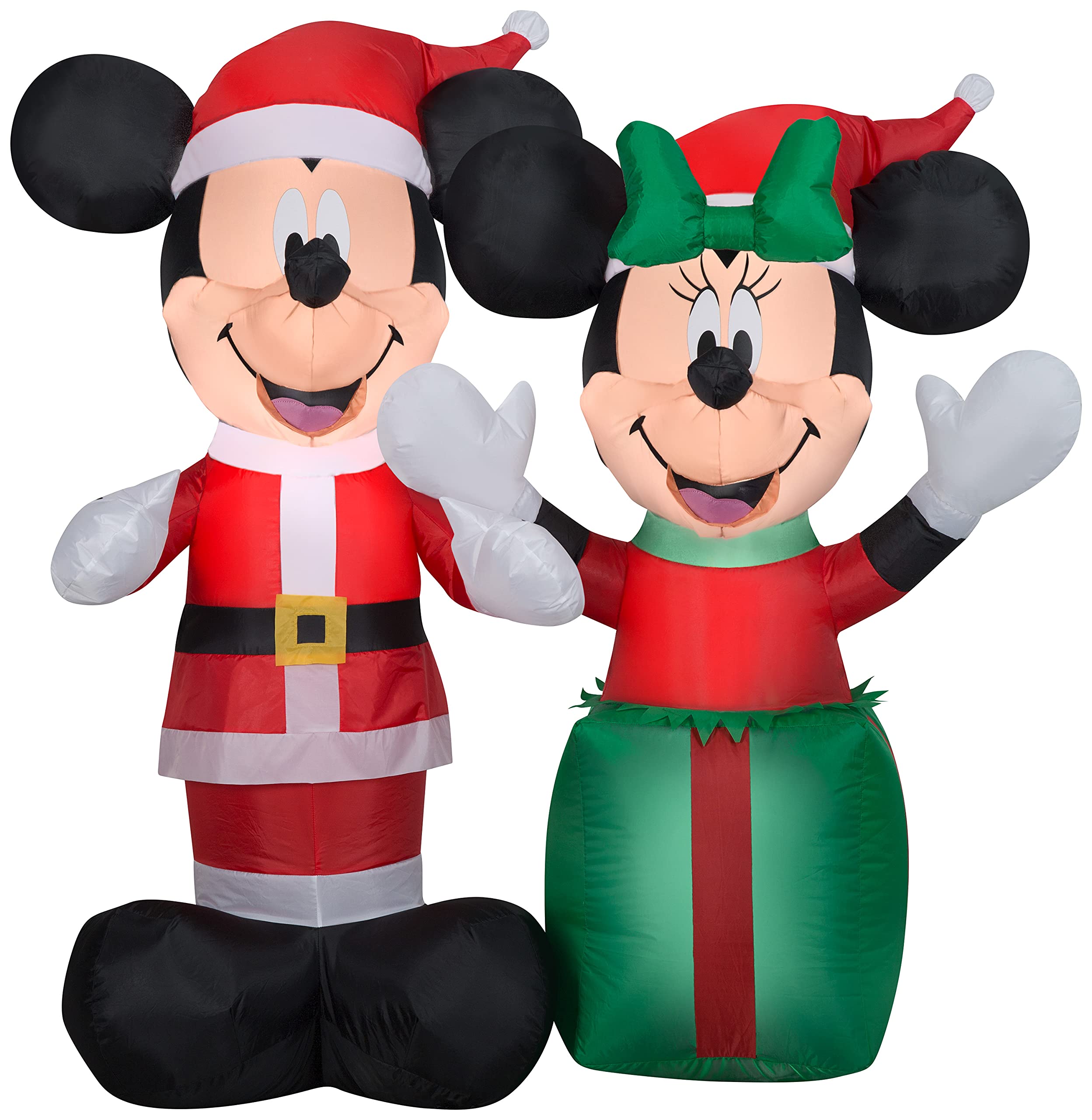 Foto 2 pulgar | Inflables Navideños Gemmy de Mickey y Minnie Mouse-Venta Internacional