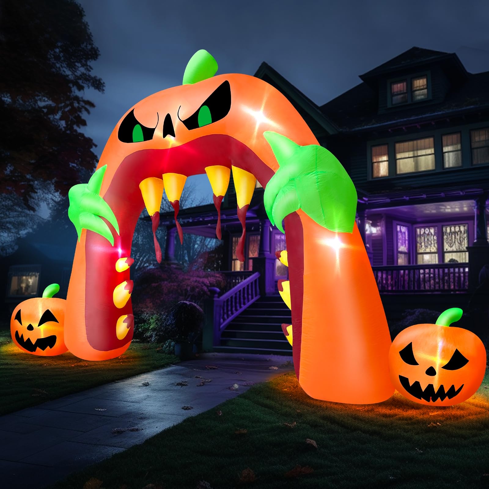Foto 6 | Arco Inflable Turnmeon Para Halloween De 16 Pies X 3 M Con Luces Led - Venta Internacional.