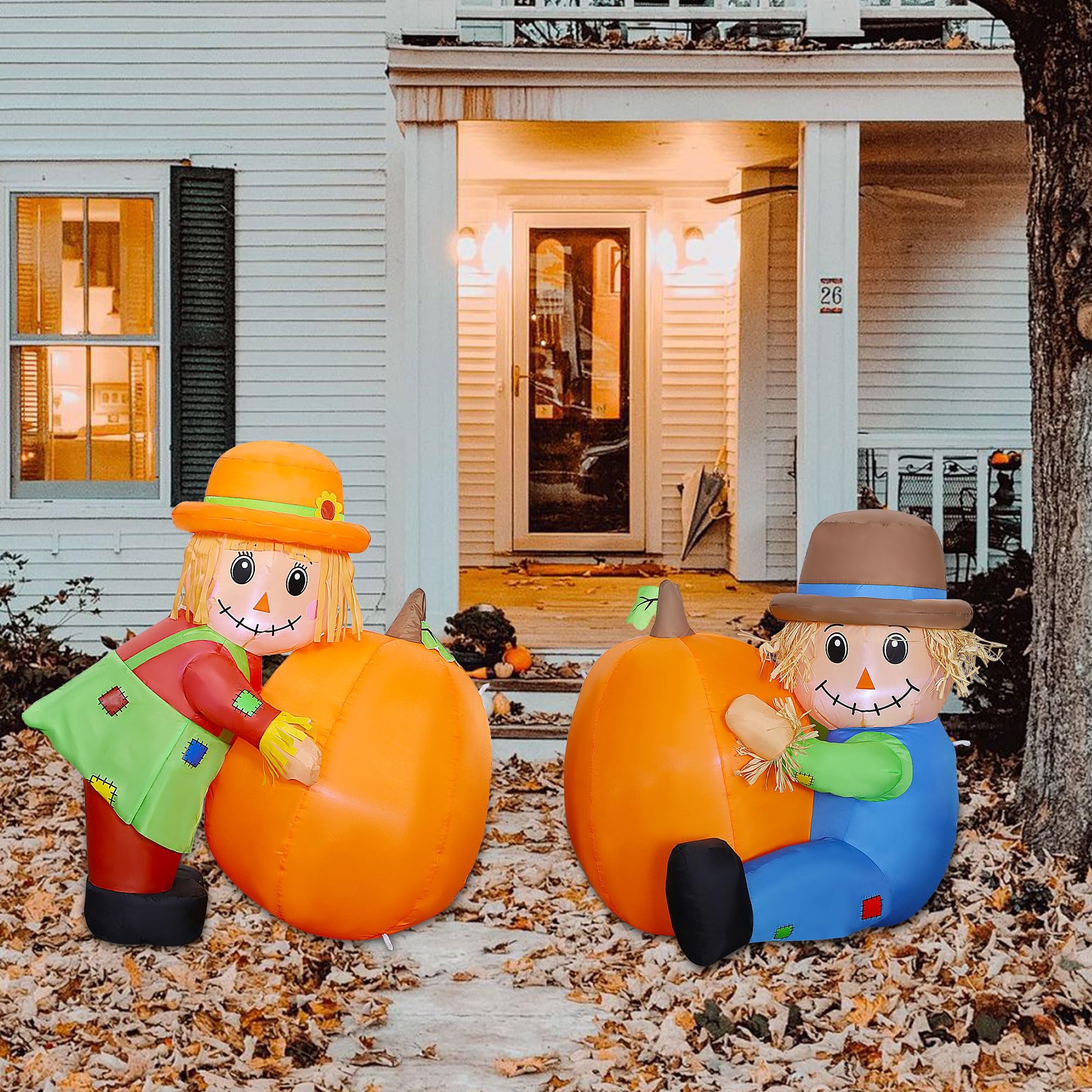 Foto 5 | Espantapájaros Inflables Para Decoración De Jardín, Lulu Home, Día De Otoño - Venta Internacional.