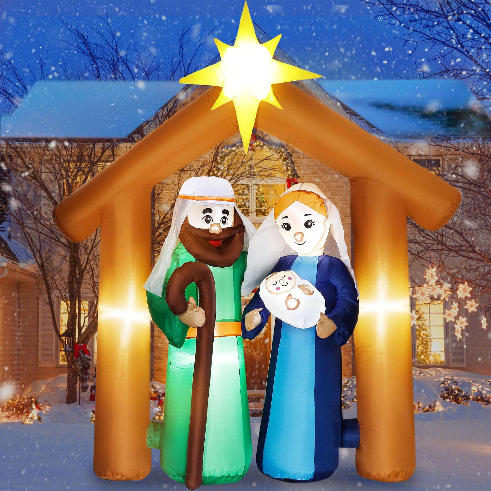 Foto 1 | Inflable Navideño Marchpower 6 Pies - Venta Internacional