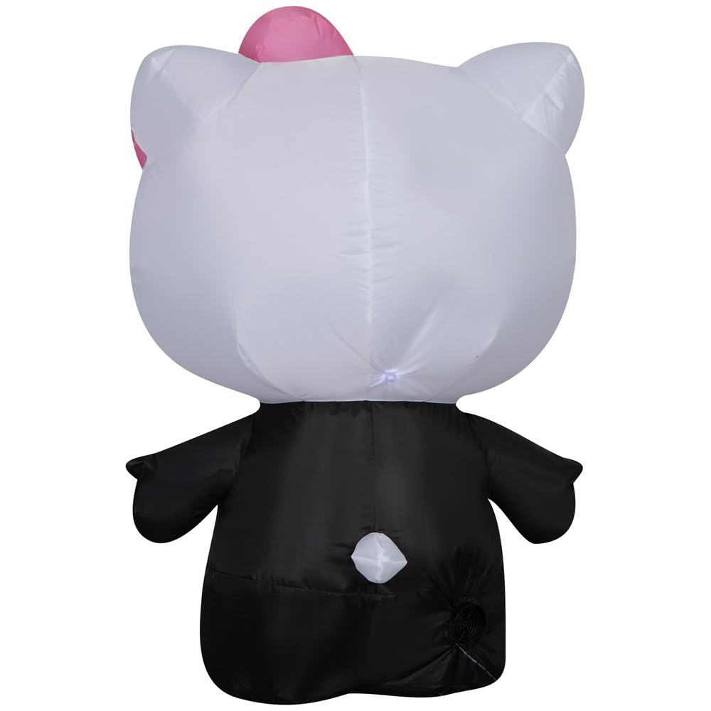 Foto 4 | Decoración Inflable Con Forma De Esqueleto De Hello Kitty Con Diseño De Gemmy Airblown - Venta Internacional.