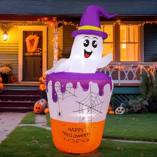 Foto 1 | Inflable Decorativo Goosh de Fantasma para Halloween-Venta Internacional