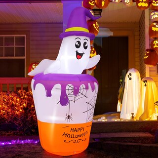 Foto 2 | Inflable Decorativo Goosh de Fantasma para Halloween-Venta Internacional