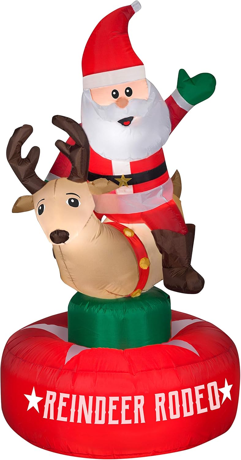 Figura Inflable Navidad Santa Claus Papa Noel Navideños $1,820